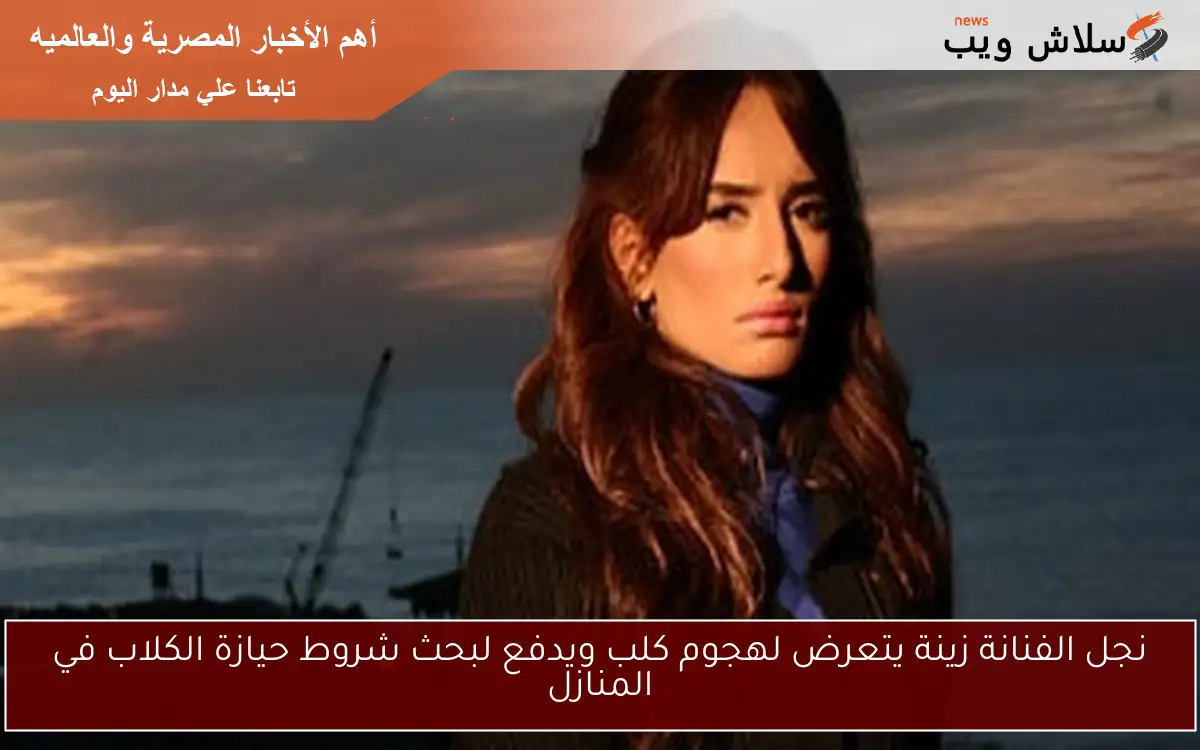 نجل الفنانة زينة يتعرض لهجوم كلب ويدفع لبحث شروط حيازة الكلاب في المنازل