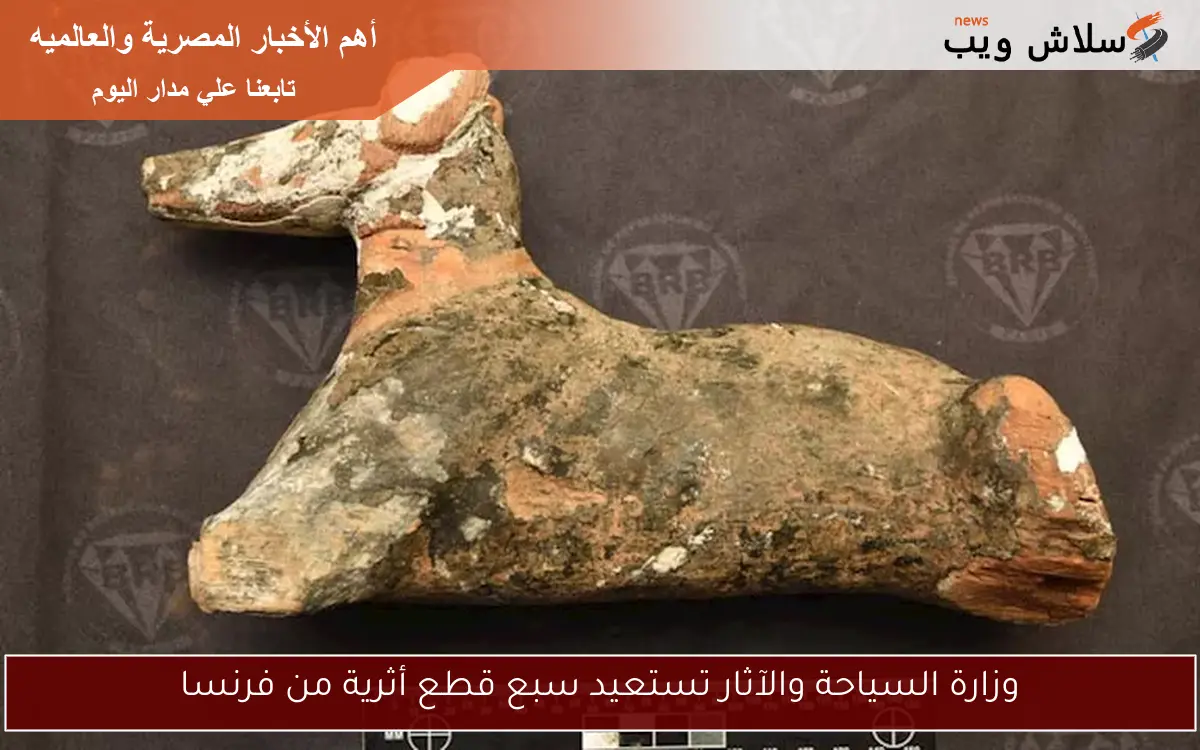 وزارة السياحة والآثار تستعيد سبع قطع أثرية من فرنسا