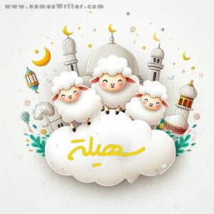 عيد الاضحي 2025 احلي مع .. اكتب اسمك علي صور تهنئة عيد الاضحي 2025/1446 10 صور عيد الاضحي بالاسم
