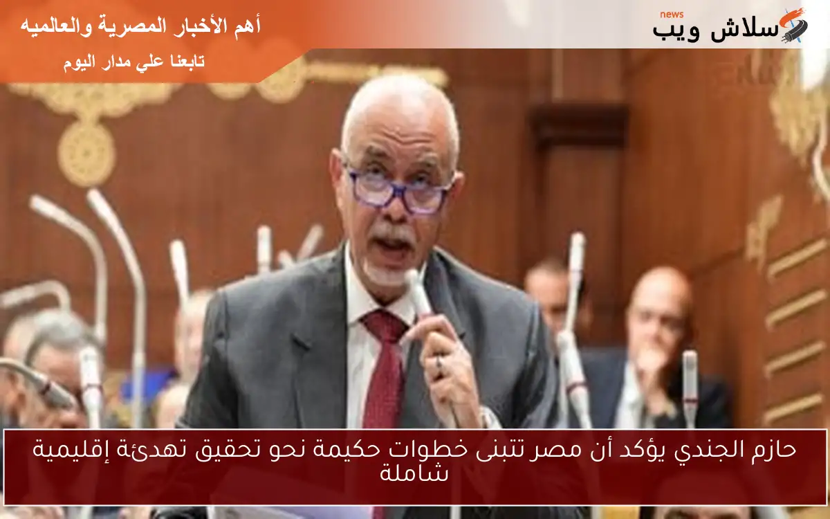 حازم الجندي يؤكد أن مصر تتبنى خطوات حكيمة نحو تحقيق تهدئة إقليمية شاملة 2 حازم الجندي يؤكد أن مصر تتبنى خطوات حكيمة نحو تحقيق تهدئة إقليمية شاملة
