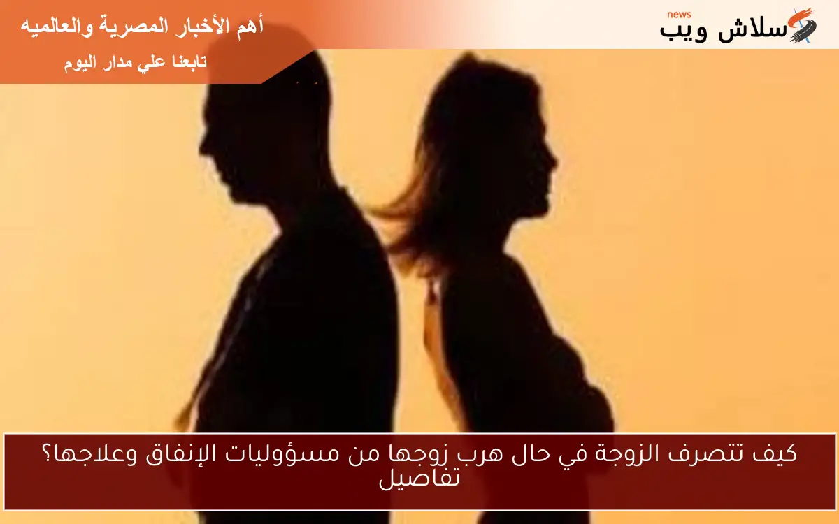 كيف تتصرف الزوجة في حال هرب زوجها من مسؤوليات الإنفاق وعلاجها؟ تفاصيل 2 كيف تتصرف الزوجة في حال هرب زوجها من مسؤوليات الإنفاق وعلاجها؟ تفاصيل