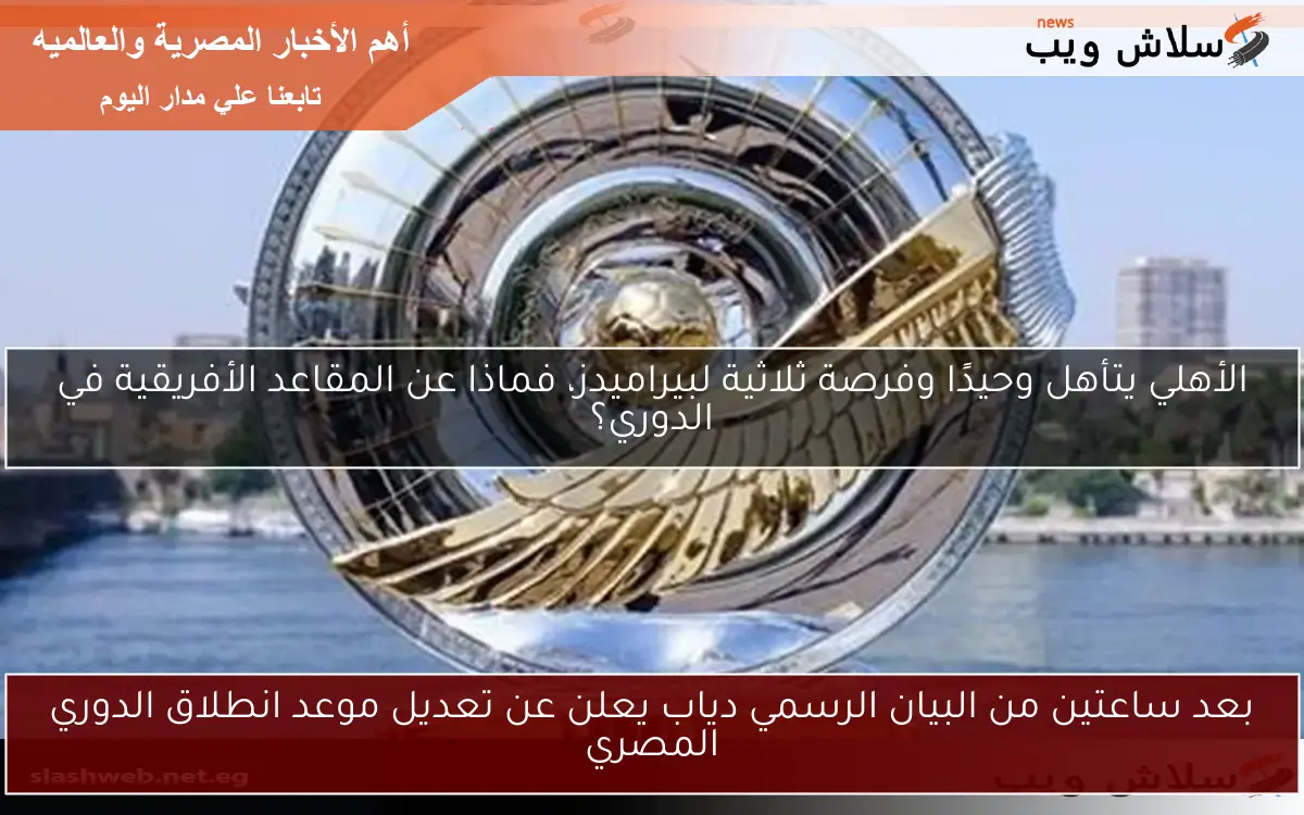 بعد ساعتين من البيان الرسمي دياب يعلن عن تعديل موعد انطلاق الدوري المصري 2 بعد ساعتين من البيان الرسمي دياب يعلن عن تعديل موعد انطلاق الدوري المصري