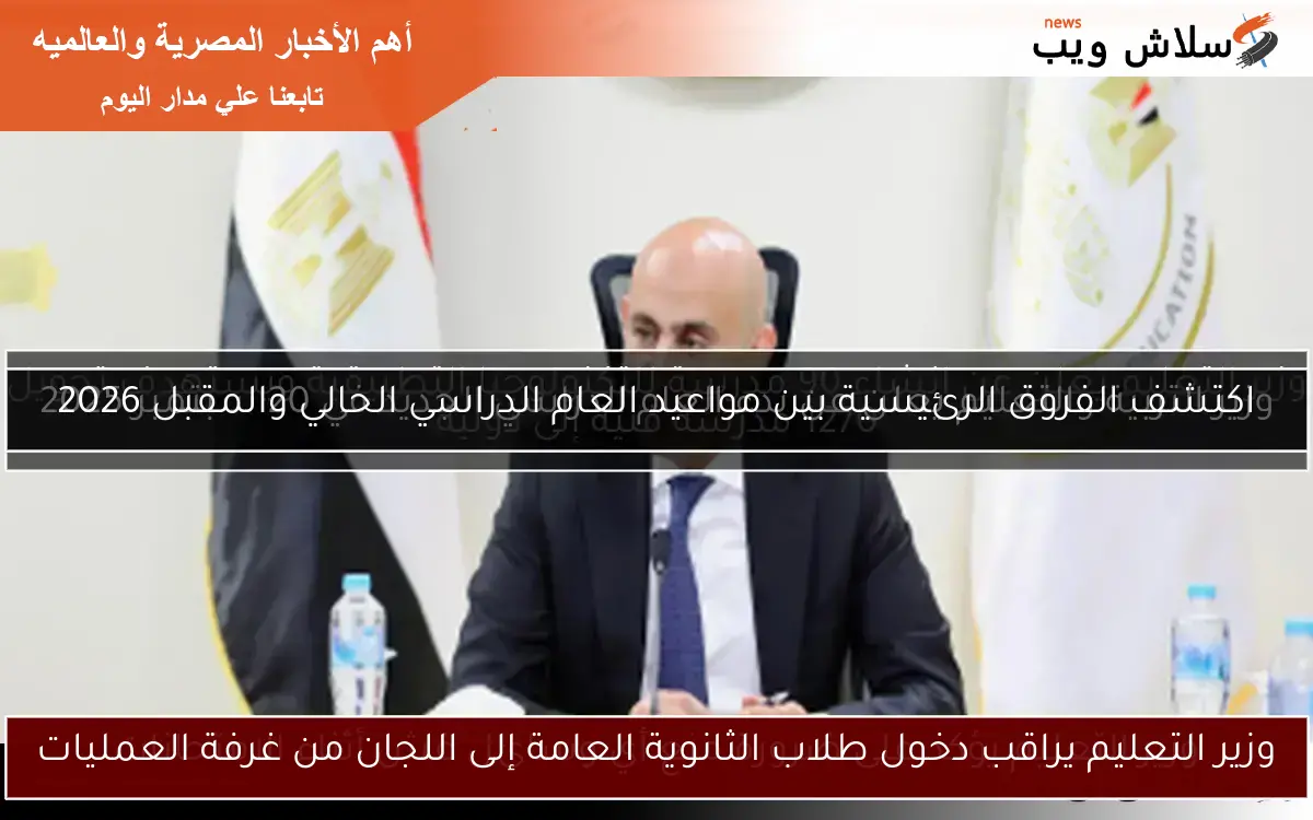 وزير التعليم يراقب دخول طلاب الثانوية العامة إلى اللجان من غرفة العمليات 2 وزير التعليم يراقب دخول طلاب الثانوية العامة إلى اللجان من غرفة العمليات