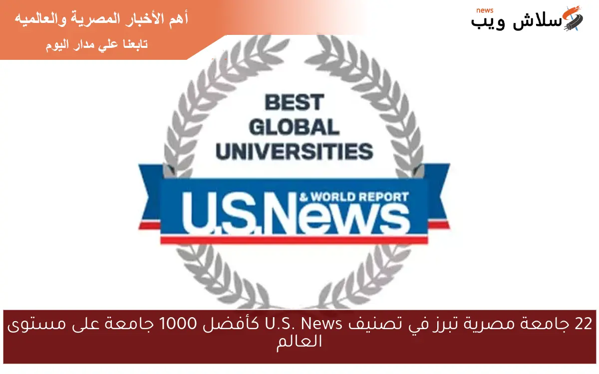 22 جامعة مصرية تبرز في تصنيف U.S. News كأفضل 1000 جامعة على مستوى العالم 2 22 جامعة مصرية تبرز في تصنيف U.S. News كأفضل 1000 جامعة على مستوى العالم