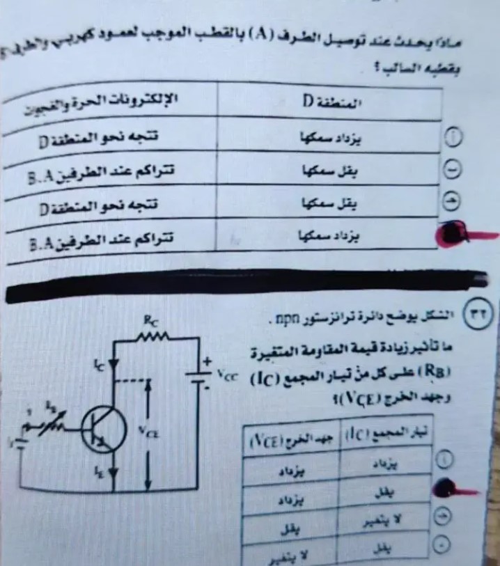 اتأكد من إجابتك .. نموذج اجابة امتحان الفيزياء للثانوية العامة 2025 حل امتحان فيزياء 3 ثانوي 12 نموذج اجابة امتحان الفيزياء للثانوية العامة 2025