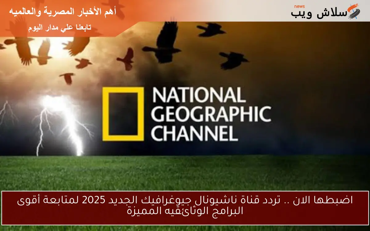 اضبطها الان .. تردد قناة ناشيونال جيوغرافيك الجديد 2025 لمتابعة أقوى البرامج الوثائقيه المميزة 2 اضبطها الان .. تردد قناة ناشيونال جيوغرافيك الجديد 2025 لمتابعة أقوى البرامج الوثائقيه المميزة