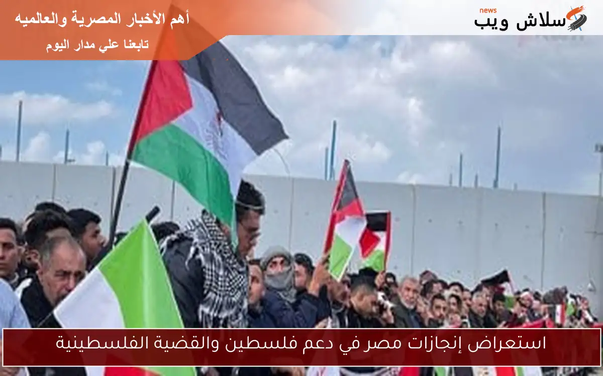 استعراض إنجازات مصر في دعم فلسطين والقضية الفلسطينية 2 استعراض إنجازات مصر في دعم فلسطين والقضية الفلسطينية