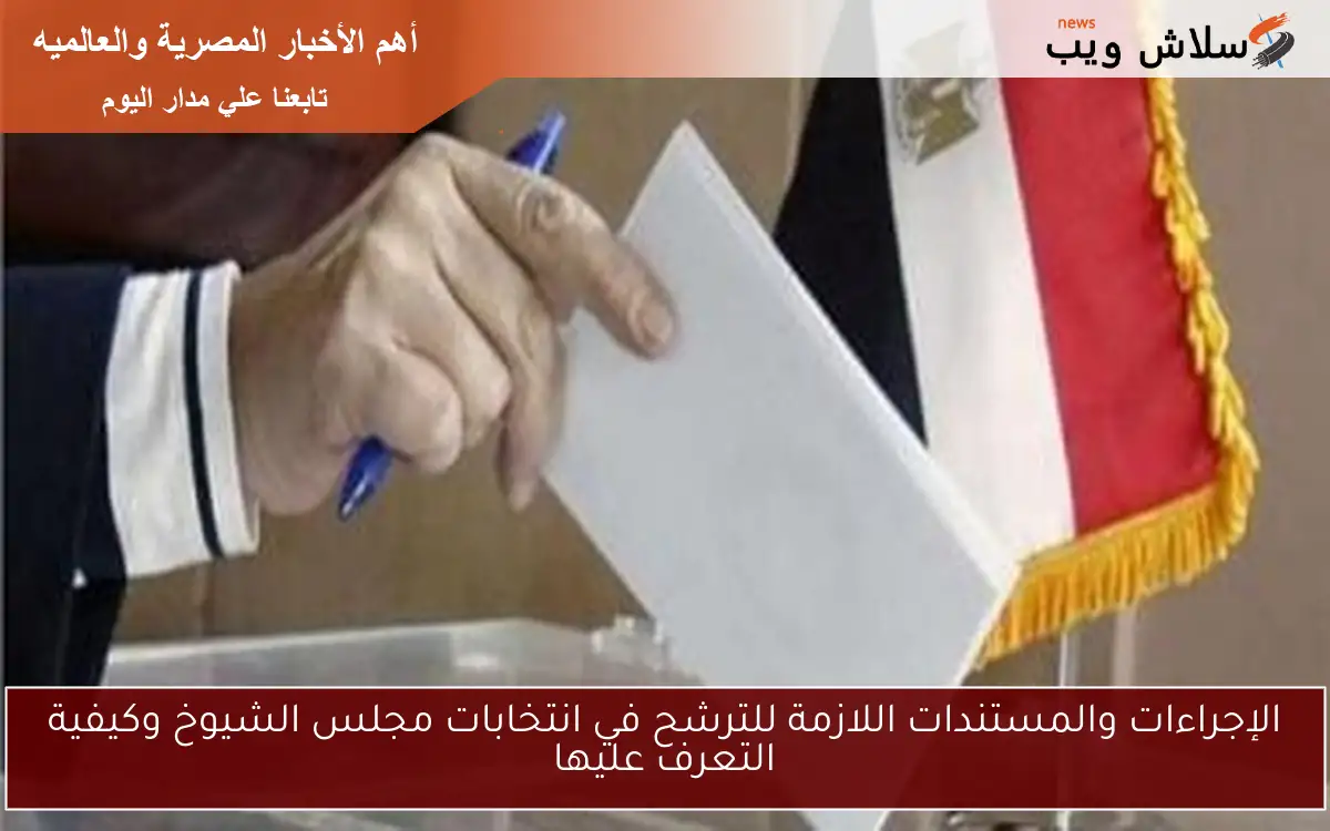 الإجراءات والمستندات اللازمة للترشح في انتخابات مجلس الشيوخ وكيفية التعرف عليها