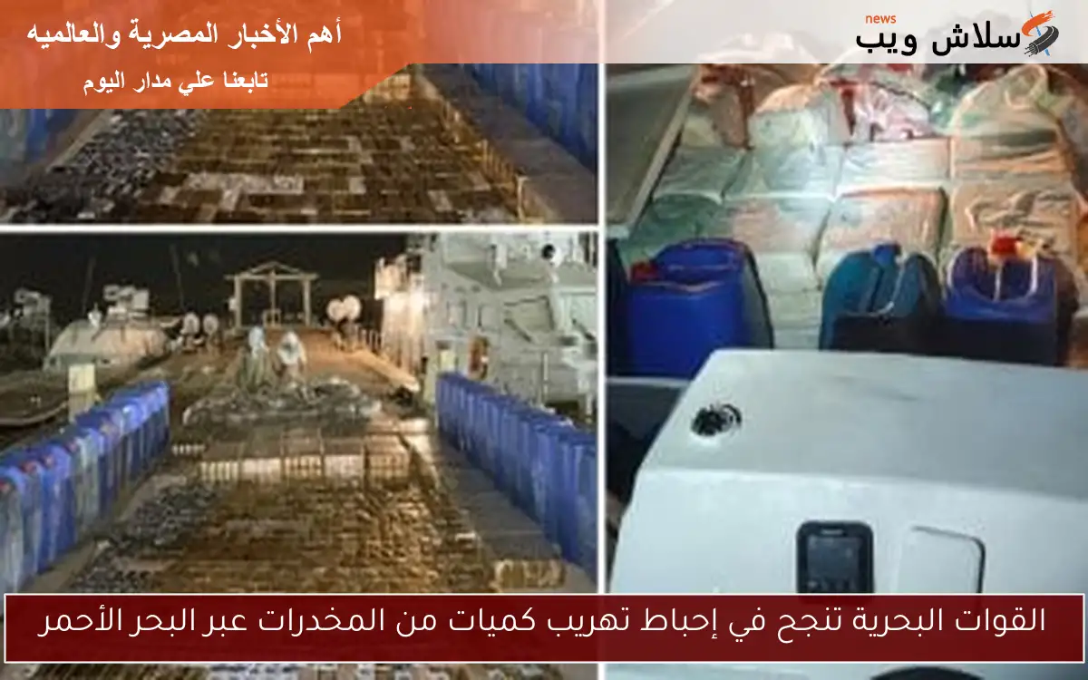القوات البحرية تنجح في إحباط تهريب كميات من المخدرات عبر البحر الأحمر 2 القوات البحرية تنجح في إحباط تهريب كميات من المخدرات عبر البحر الأحمر