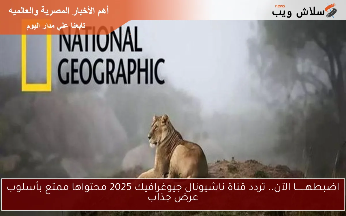 اضبطهـــــــا الآن.. تردد قناة ناشيونال جيوغرافيك 2025 محتواها ممتع بأسلوب عرض جذاب