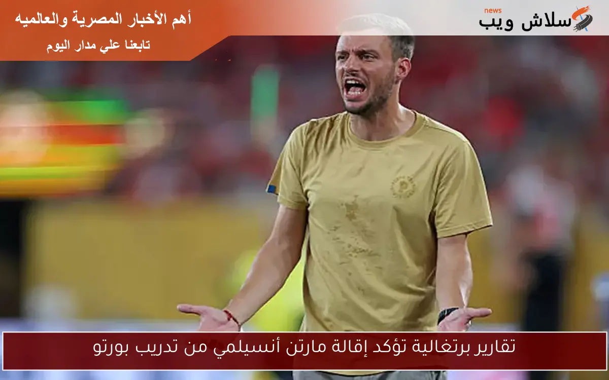 تقارير برتغالية تؤكد إقالة مارتن أنسيلمي من تدريب بورتو