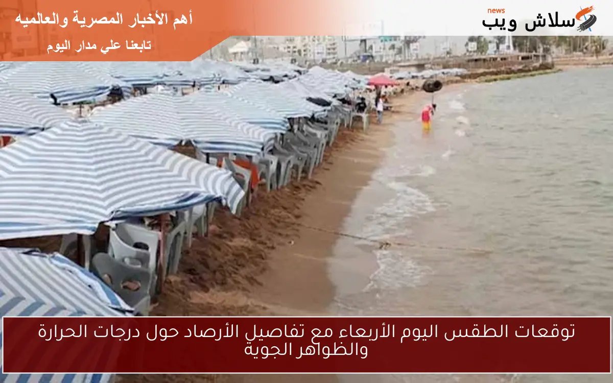 توقعات الطقس اليوم الأربعاء مع تفاصيل الأرصاد حول درجات الحرارة والظواهر الجوية 2 توقعات الطقس اليوم الأربعاء مع تفاصيل الأرصاد حول درجات الحرارة والظواهر الجوية