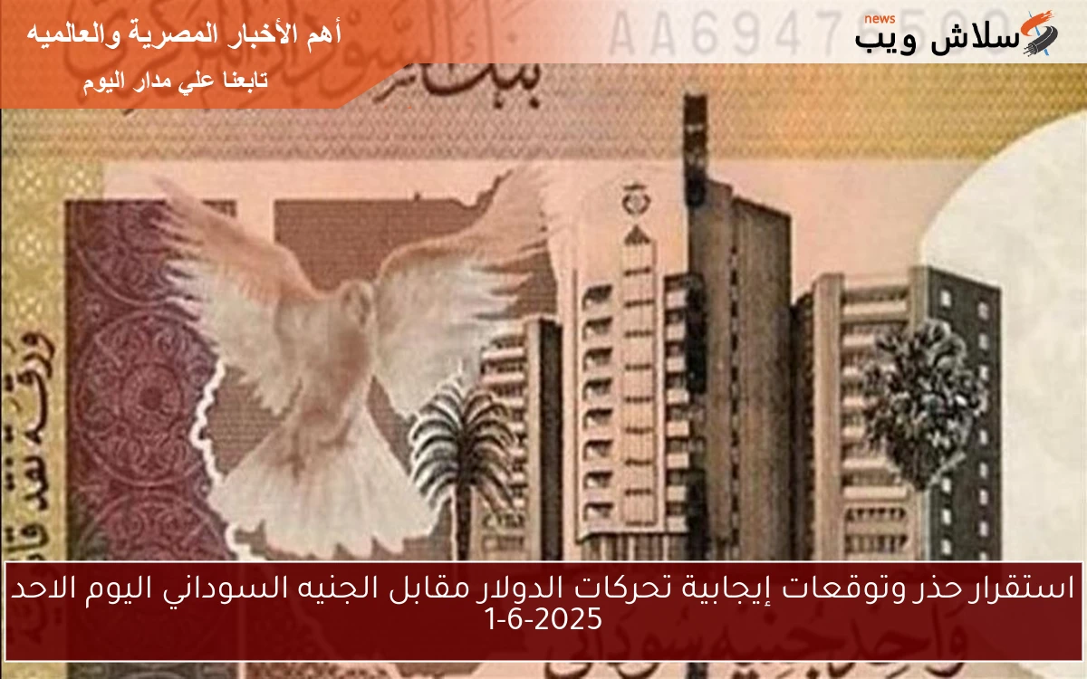 استقرار حذر وتوقعات إيجابية تحركات الدولار مقابل الجنيه السوداني اليوم الاحد 1-6-2025 2 استقرار حذر وتوقعات إيجابية تحركات الدولار مقابل الجنيه السوداني اليوم الاحد 1-6-2025