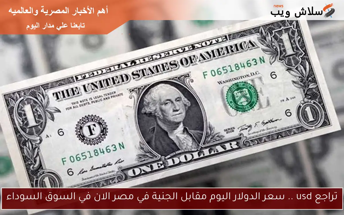 تراجع usd .. سعر الدولار اليوم مقابل الجنية في مصر الان في السوق السوداء 2 تراجع usd .. سعر الدولار اليوم مقابل الجنية في مصر الان في السوق السوداء