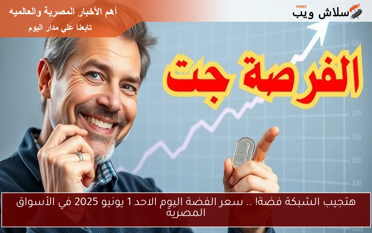 هتجيب الشبكة فضة! .. سعر الفضة اليوم الاحد 1 يونيو 2025 في الأسواق المصرية 2 هتجيب الشبكة فضة! .. سعر الفضة اليوم الاحد 1 يونيو 2025 في الأسواق المصرية