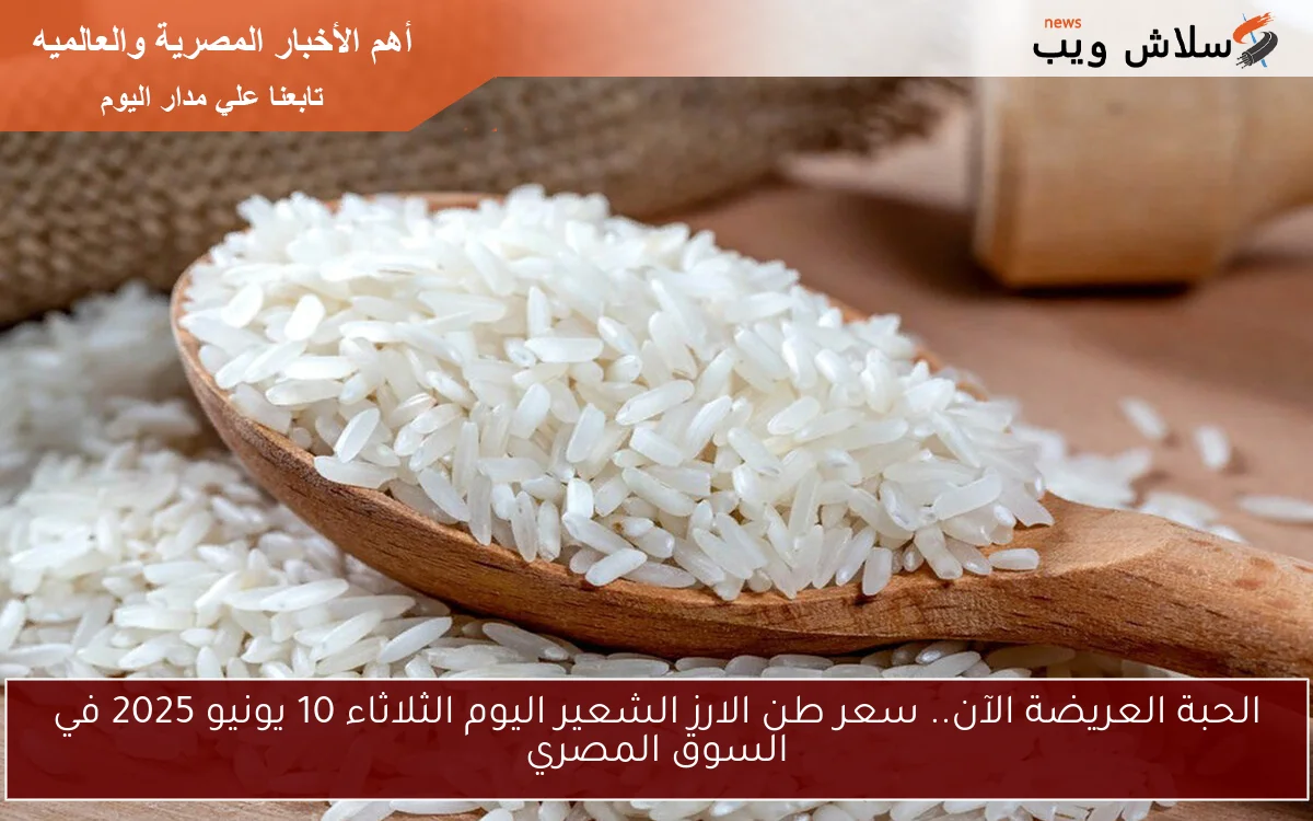 الحبة العريضة الآن.. سعر طن الارز الشعير اليوم الثلاثاء 10 يونيو 2025 في السوق المصري 2 الحبة العريضة الآن.. سعر طن الارز الشعير اليوم الثلاثاء 10 يونيو 2025 في السوق المصري