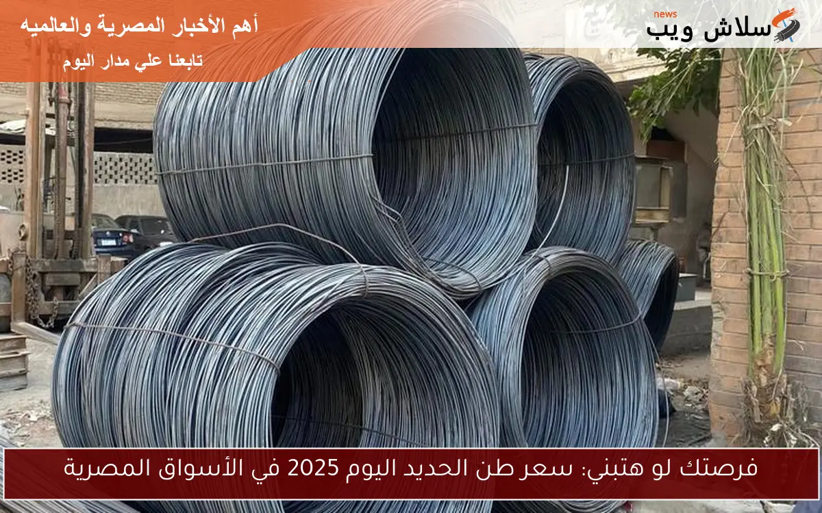 فرصتك لو هتبني: سعر طن الحديد اليوم 2025 في الأسواق المصرية 2 فرصتك لو هتبني: سعر طن الحديد اليوم 2025 في الأسواق المصرية
