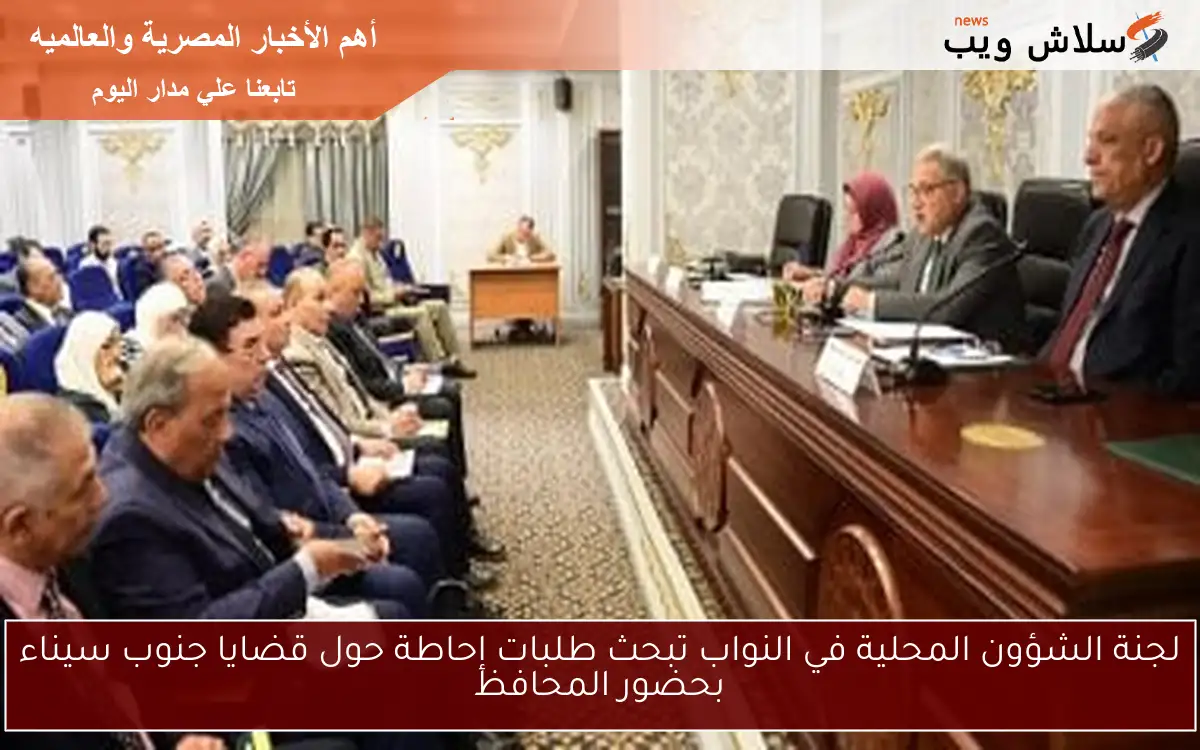 لجنة الشؤون المحلية في النواب تبحث طلبات إحاطة حول قضايا جنوب سيناء بحضور المحافظ 2 لجنة الشؤون المحلية في النواب تبحث طلبات إحاطة حول قضايا جنوب سيناء بحضور المحافظ