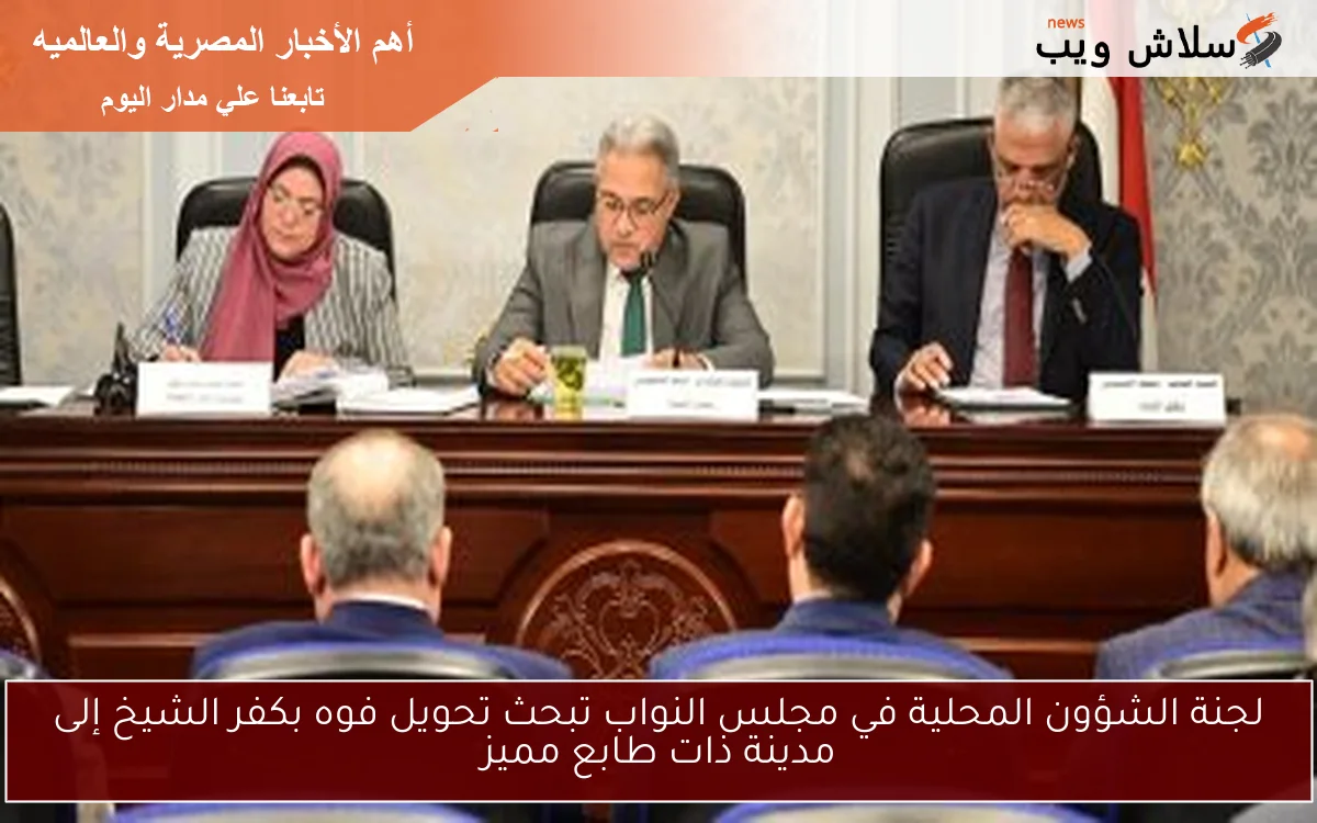 لجنة الشؤون المحلية في مجلس النواب تبحث تحويل فوه بكفر الشيخ إلى مدينة ذات طابع مميز