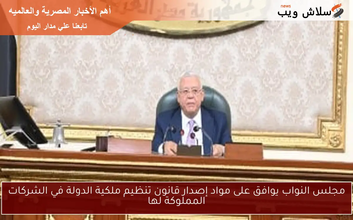 مجلس النواب يوافق على مواد إصدار قانون تنظيم ملكية الدولة في الشركات المملوكة لها 2 مجلس النواب يوافق على مواد إصدار قانون تنظيم ملكية الدولة في الشركات المملوكة لها
