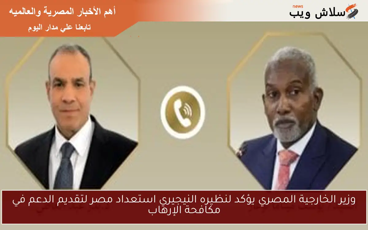 وزير الخارجية المصري يؤكد لنظيره النيجيري استعداد مصر لتقديم الدعم في مكافحة الإرهاب 2 وزير الخارجية المصري يؤكد لنظيره النيجيري استعداد مصر لتقديم الدعم في مكافحة الإرهاب