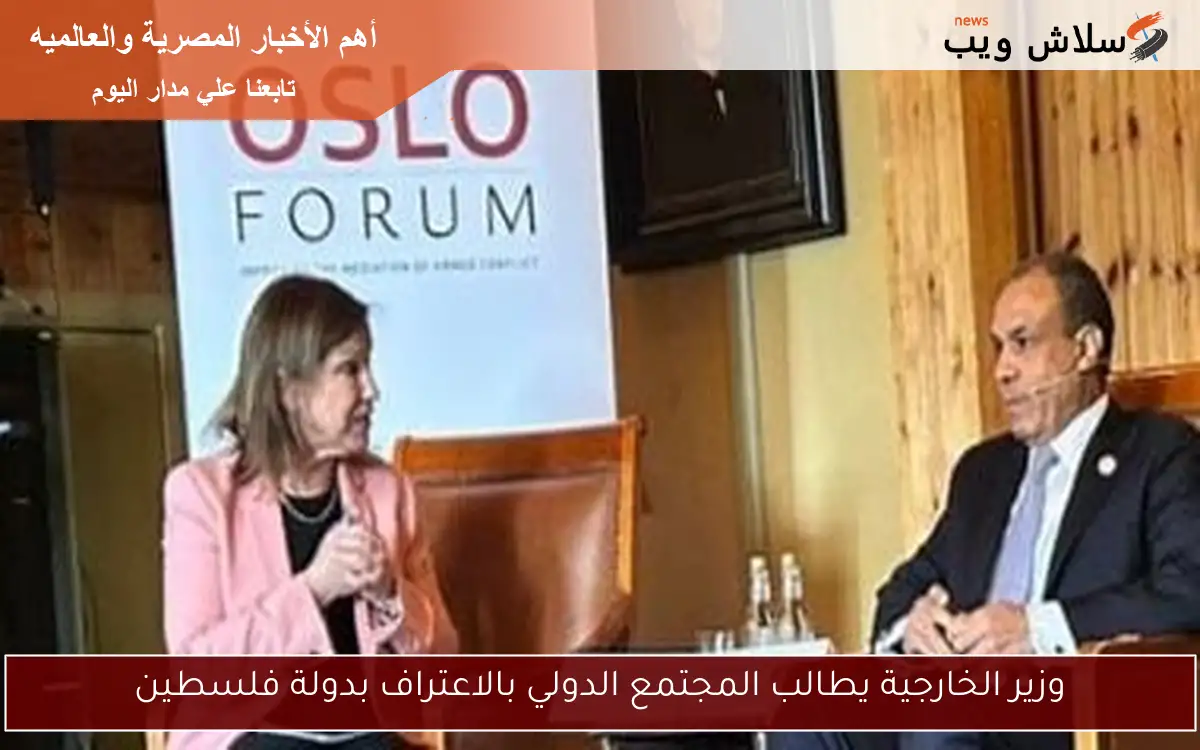 وزير الخارجية يطالب المجتمع الدولي بالاعتراف بدولة فلسطين 2 وزير الخارجية يطالب المجتمع الدولي بالاعتراف بدولة فلسطين