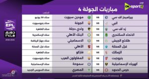 قرعة الدوري المصري.. ترتيب مباريات جدول الدورى Egyptian League لموسم 20252026 6 ترتيب مباريات جدول الدورى المصري 2025\2026