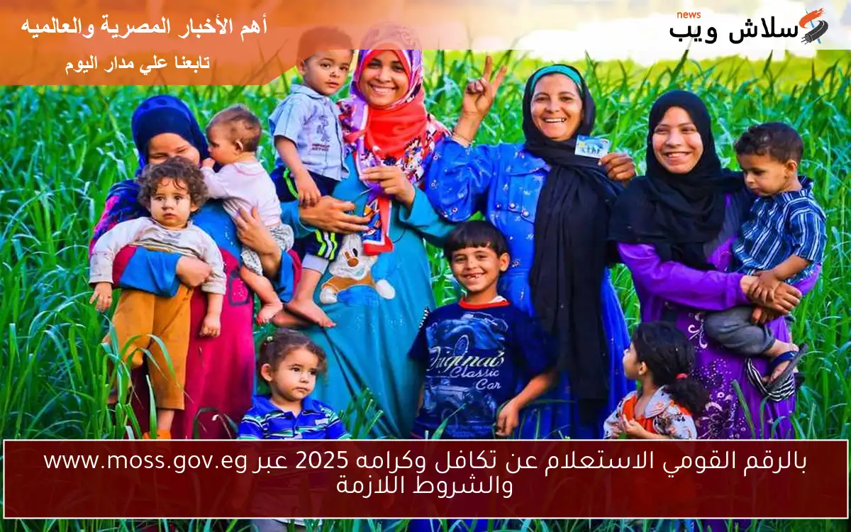 بالرقم القومي الاستعلام عن تكافل وكرامه 2025 عبر www.moss.gov.eg والشروط اللازمة 2 بالرقم القومي الاستعلام عن تكافل وكرامه 2025 عبر www.moss.gov.eg والشروط اللازمة