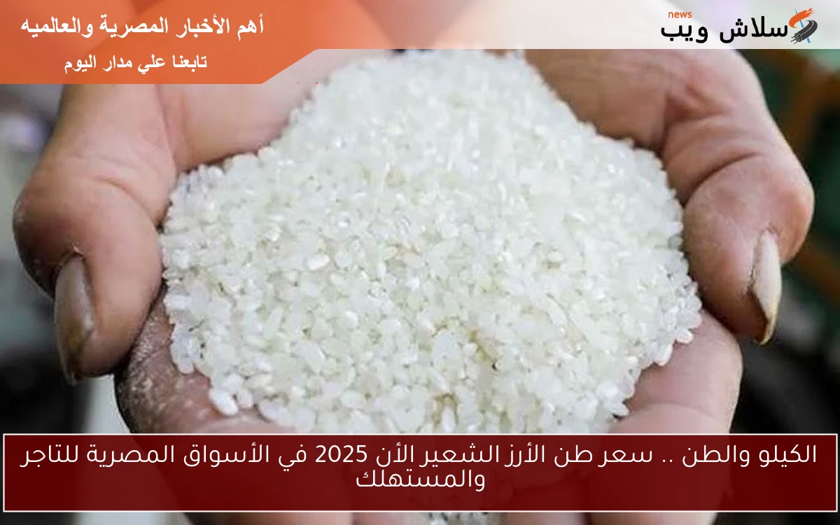 الكيلو والطن .. سعر طن الأرز الشعير الأن 2025 في الأسواق المصرية للتاجر والمستهلك 2 الكيلو والطن .. سعر طن الأرز الشعير الأن 2025 في الأسواق المصرية للتاجر والمستهلك