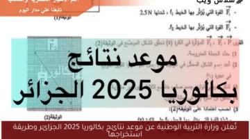 نتيجة البكالوريا في الجزائر