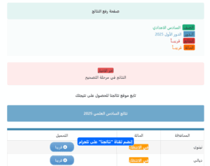 رابط شـــغال.. نتائج السادس الاعدادي المهني 2025 الدور الاول في العراق عبر موقع نتائجنا .nataegna.net 3 نتائج السادس الاعدادي المهني 2025 الدور الاول
